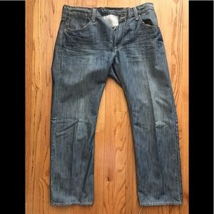 Worn once Levi’s Mens jeans 38 waist 30 inseam relaxed fit